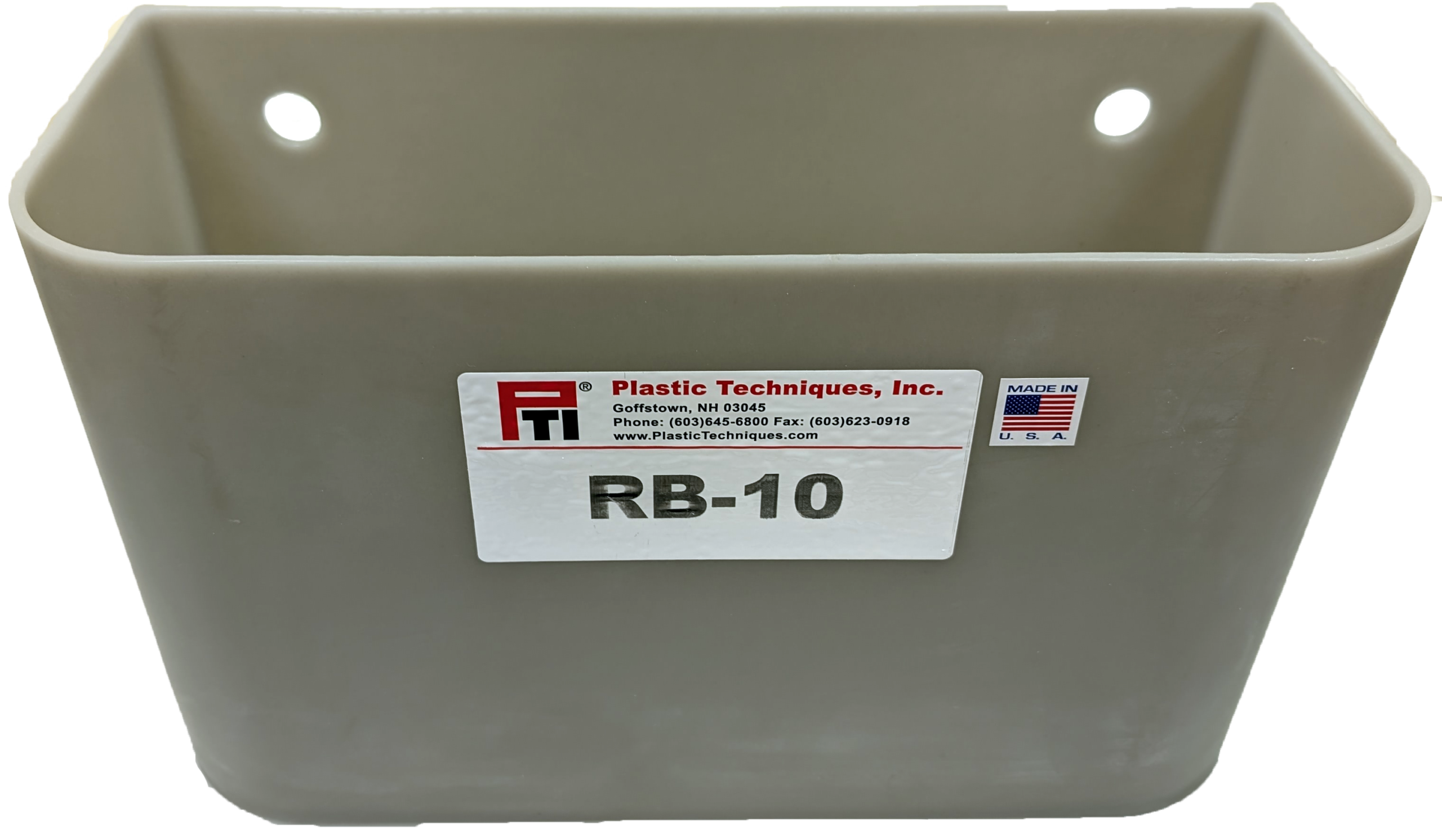 RB-10 10″ Rigid Nose Bag